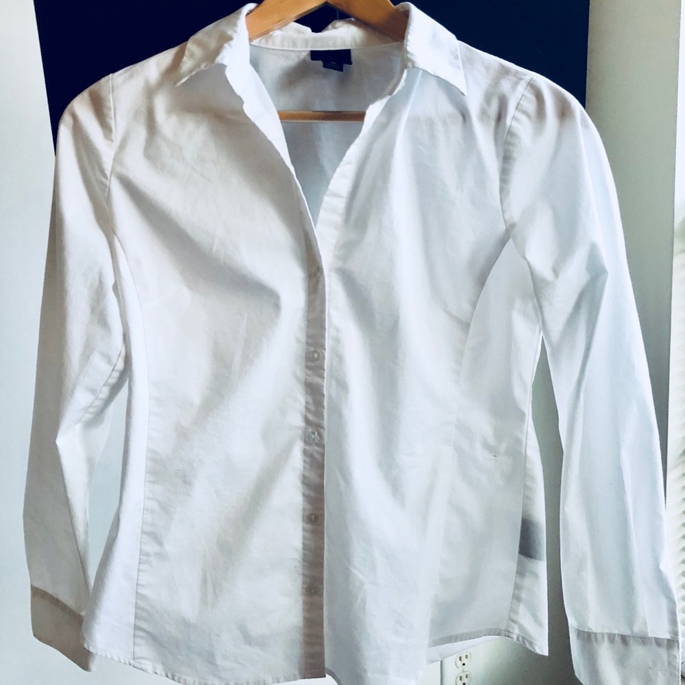 White dress blouse